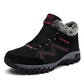 Fur Lined Waterproof Hiking Boots Walking Shoes For Women