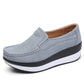 Ladies Platform Slip On Casual Shoes