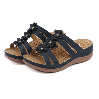 Cushioned Ladies Wedge Sandals