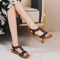 Open Toe Flat Jewelry Sandals