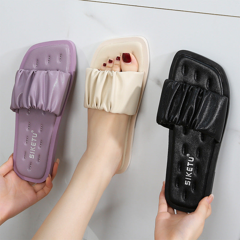Fashion Open Toe Slip-on Sandals for Women