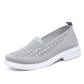Women's Breathable Knit Casual Flat Shoes