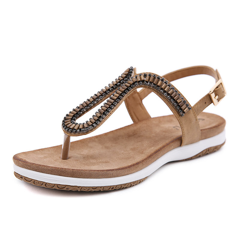 Comfy Wedge Sandals With Hollow out