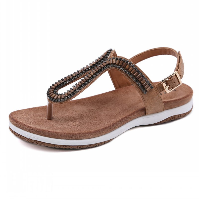 Comfy Wedge Sandals With Hollow out