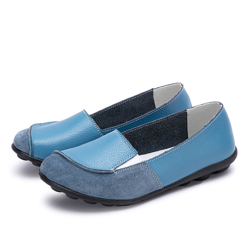 Waterproof Flat Slip On Loafers Women Driving Shoes