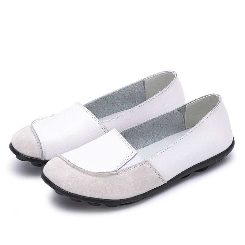 Waterproof Flat Slip On Loafers Women Driving Shoes