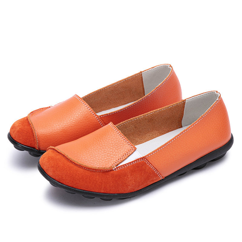 Waterproof Flat Slip On Loafers Women Driving Shoes