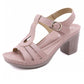 Women's Ankle Strap Block Heel Sandals