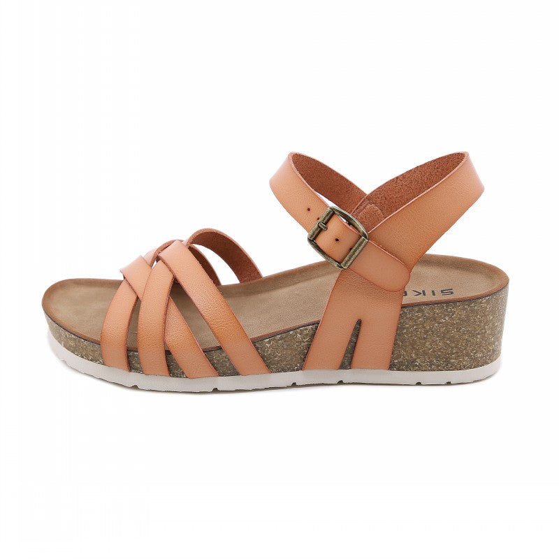 Cork store strap sandals