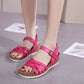 Women's Cork Wedge Multiple Straps Sandals