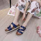 Women's Platform Cork Slide Sandals
