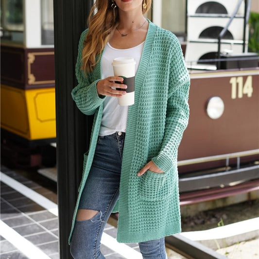 Women's Relaxed Long Cardigan Outerwear