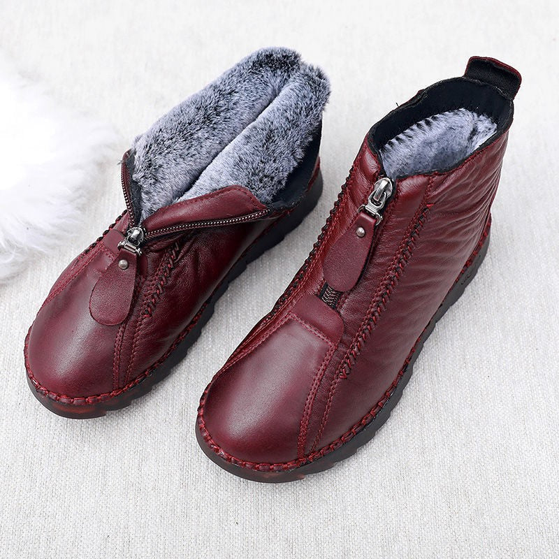 Women's Soft Leather Winter Warm Shoes