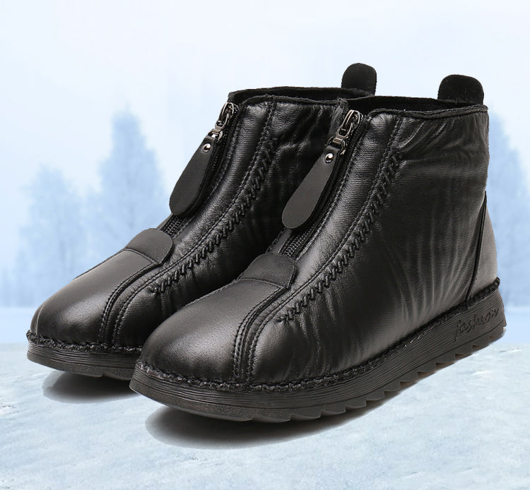 Women's Soft Leather Winter Warm Shoes