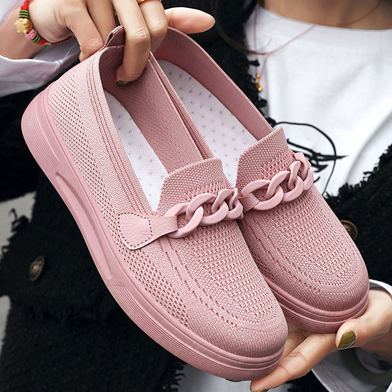 Fashion Comfy Flyknit Loafers