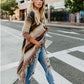 Irregular Vintage Fringe Sweater