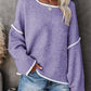 Bohemian Oversized Casual Pullover Sweater