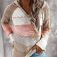 Boho Patchwork Pullover Sweater