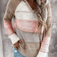 Boho Patchwork Pullover Sweater