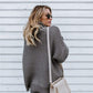 Knit Turtleneck Pullover Sweater