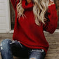 Knit Turtleneck Pullover Sweater