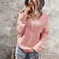 Women's Long-Sleeve V-Neck Sweater