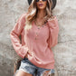 Women's Long-Sleeve V-Neck Sweater