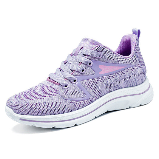 Fashion Soft Sole Fly Knit Sneakers