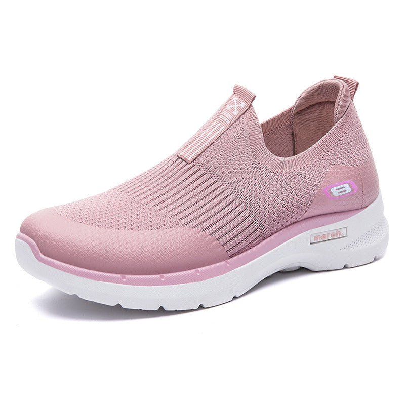 Women's Knit Pull On Sock Running Shoes