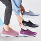 Women's Knit Pull On Sock Running Shoes