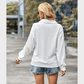 Long Sleeve Half Zip Casual Top