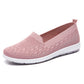 Hollow Out Flat Fly Knit Walking Shoes