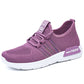 Lace Up Ladies Flyknit Running Shoes