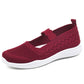 Lightweight Solid Flat Flying Knit Shoes
