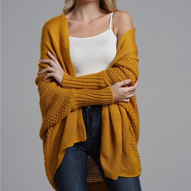 Loose Knitted Sweater Outwear