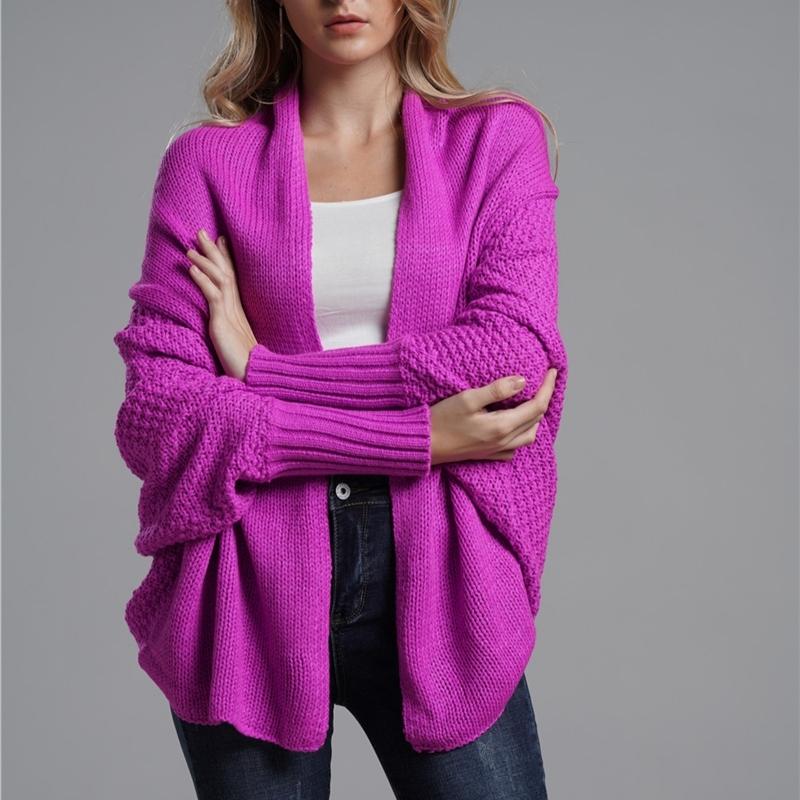 Loose Knitted Sweater Outwear