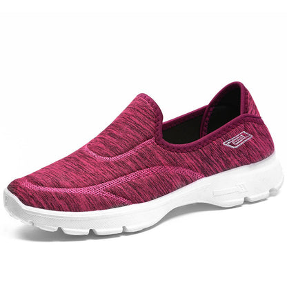 Mom Pump Slip On Round Toe Walking Shoes