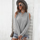 Casual Off Shoulder Long Sleeve Sweaters