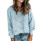 Women's Crochet Knit Pullover Sweaters