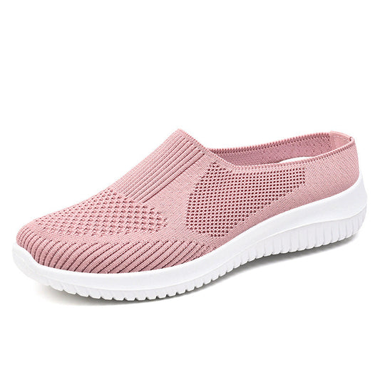 Women's Knit Slide Casual Shoes Indoor Slipper