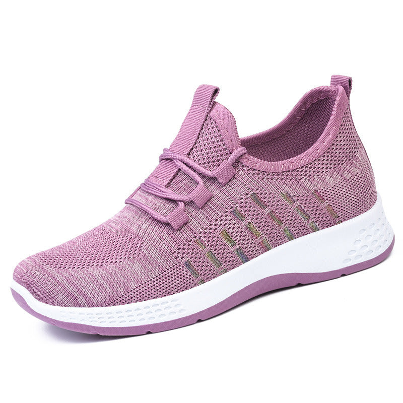 Trending Women's Soft Sole Flyknit Sneakers