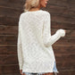 Women's V Neck Relaxed Fit Pullover Jumpers