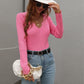 Women's V-neck Tight Jumper Sweater