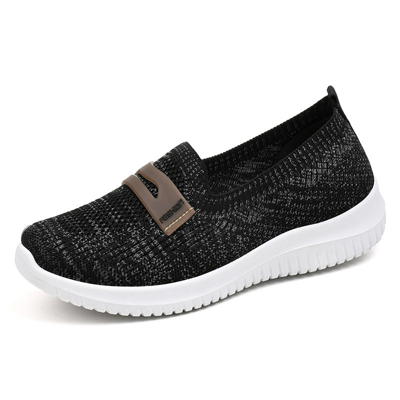 Women's Casual Soft Sole Flying Knit Shoes