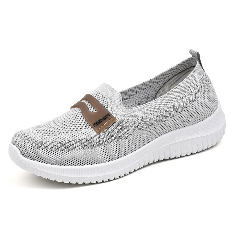 Women's Casual Soft Sole Flying Knit Shoes