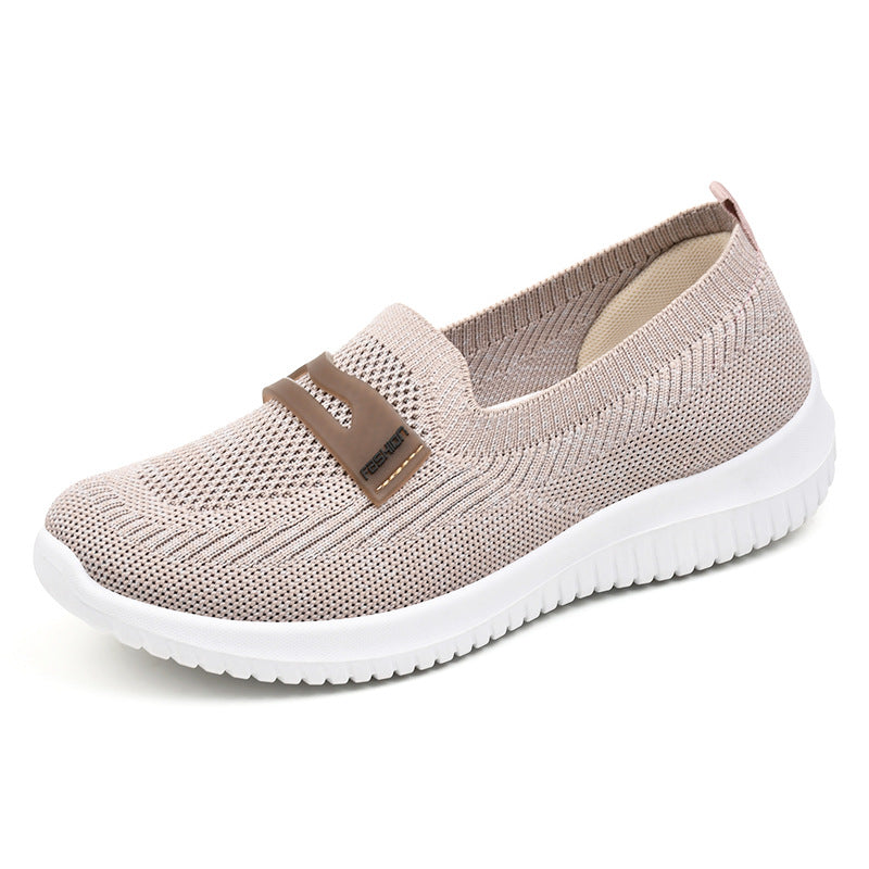 Women's Casual Soft Sole Flying Knit Shoes